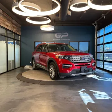 Red 2020 Ford Explorer Limited for sale in Kaysville, UT