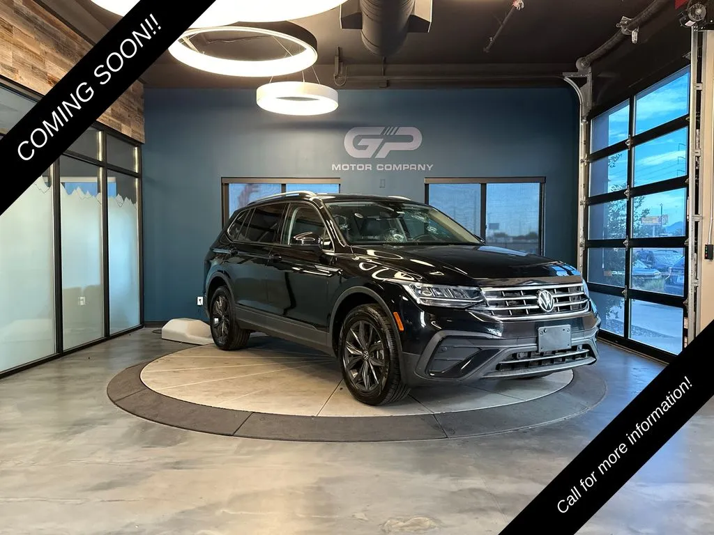Black 2023 Volkswagen Tiguan 2.0T SE for sale in Kaysville, UT