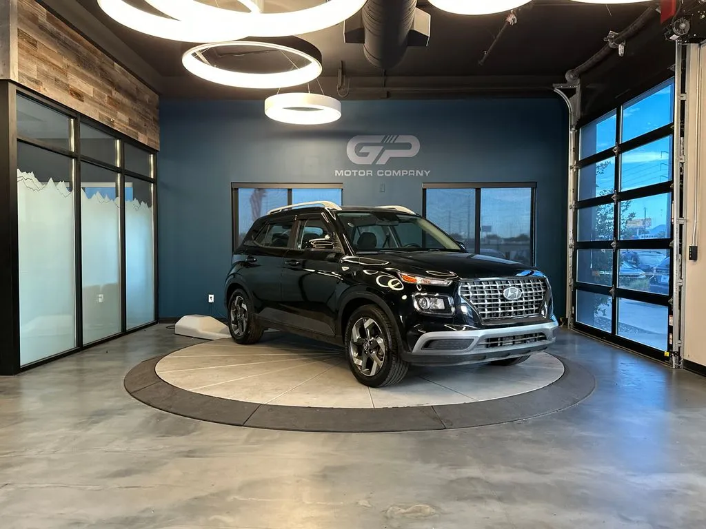 Black 2021 Hyundai Venue SEL for sale in Kaysville, UT