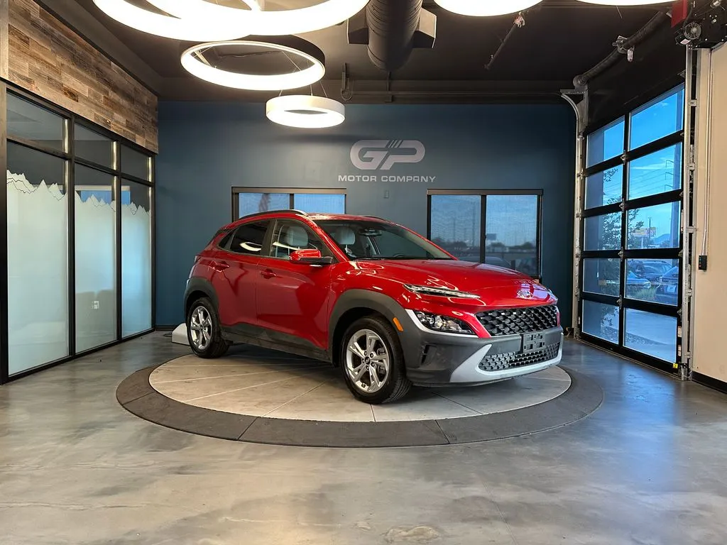 Red 2022 Hyundai Kona SEL for sale in Kaysville, UT