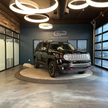 Black 2017 Jeep Renegade Trailhawk for sale in Kaysville, UT