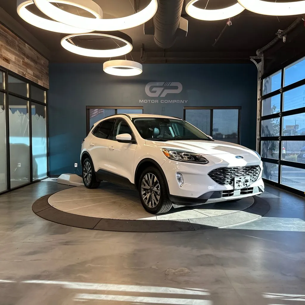 White 2021 Ford Escape Titanium for sale in Kaysville, UT