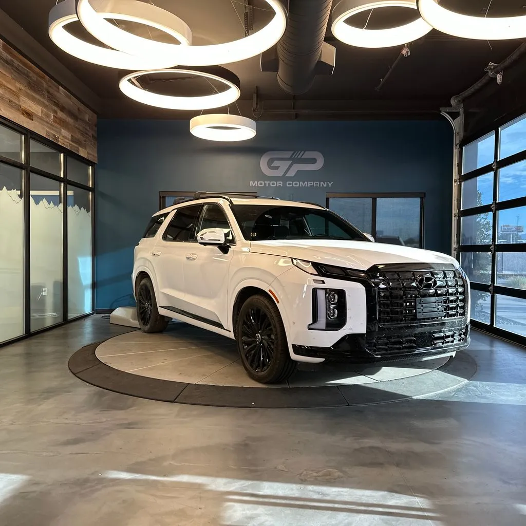White 2024 Hyundai Palisade Calligraphy Night Edition for sale in Kaysville, UT