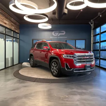 Red 2021 GMC Acadia SLE for sale in Kaysville, UT