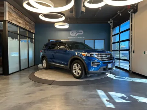 Blue 2020 Ford Explorer XLT for sale in Kaysville, UT