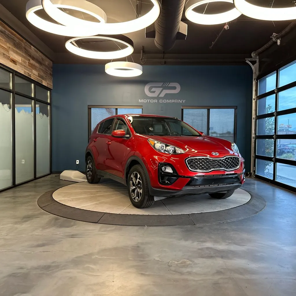 Red 2021 Kia Sportage LX for sale in Kaysville, UT
