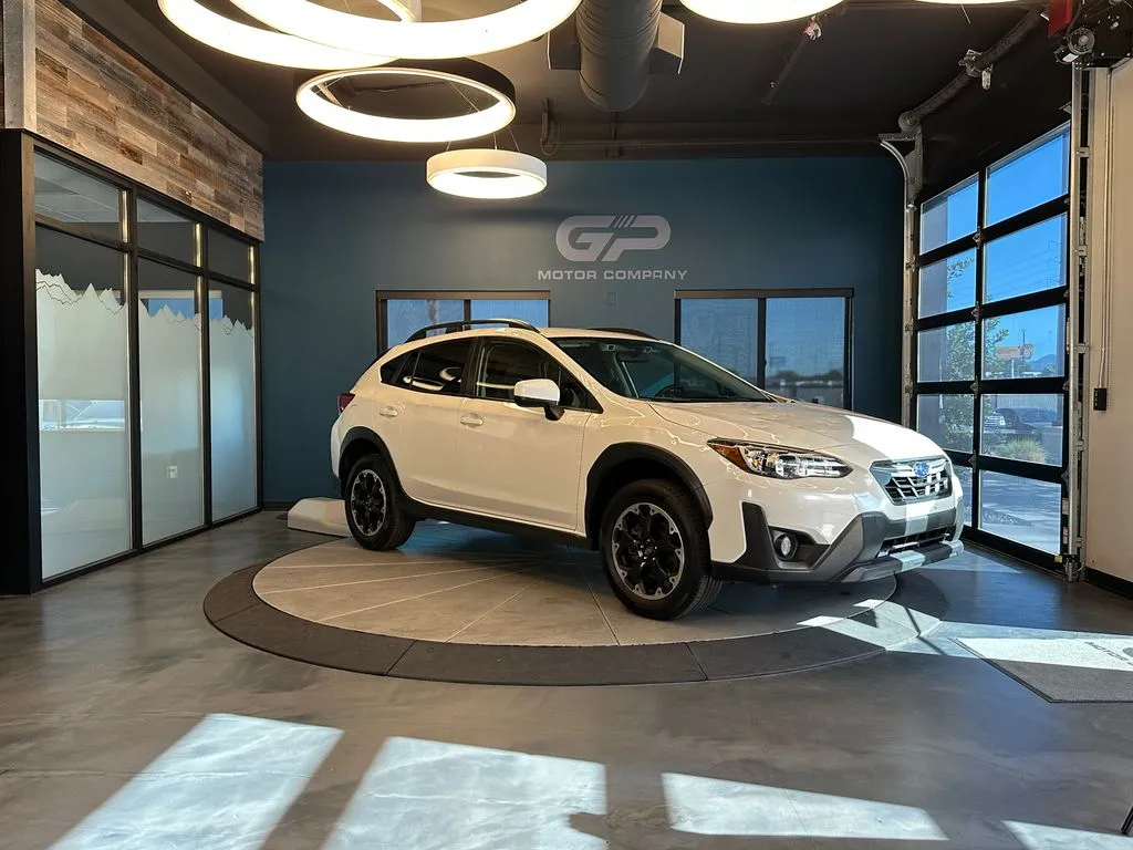 White 2023 Subaru Crosstrek Premium for sale in Kaysville, UT