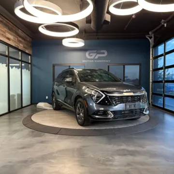 Gray 2025 Kia Sportage Hybrid SX-Prestige for sale in Kaysville, UT