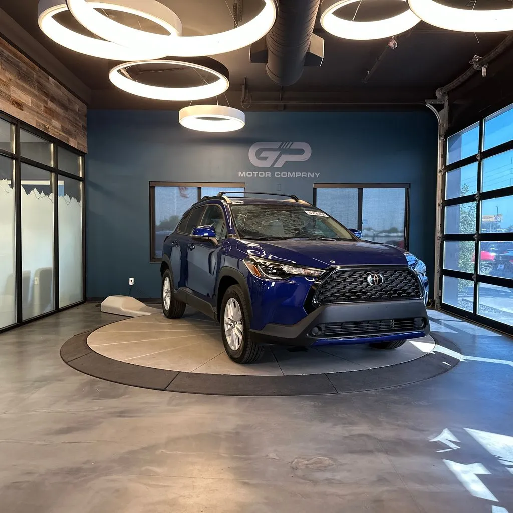 Blue 2024 Toyota Corolla Cross LE for sale in Kaysville, UT