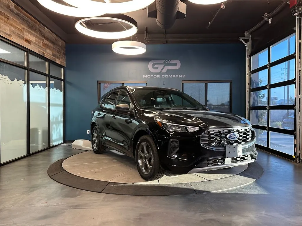 Black 2023 Ford Escape ST-Line for sale in Kaysville, UT