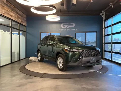Green 2023 Toyota Corolla Cross LE for sale in Kaysville, UT