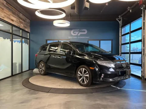 Black 2021 Honda Odyssey Touring for sale in Kaysville, UT