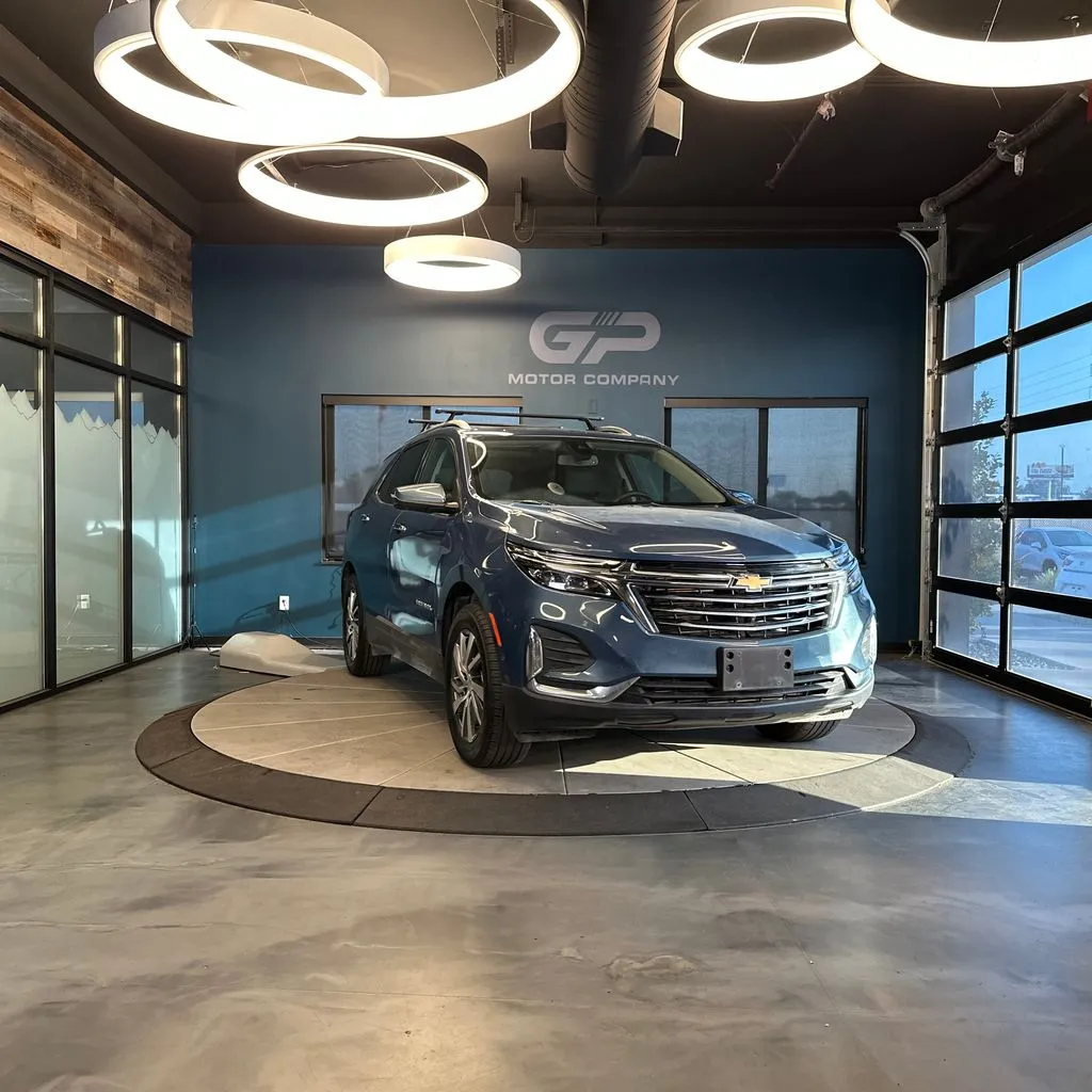 Blue 2024 Chevrolet Equinox Premier for sale in Kaysville, UT