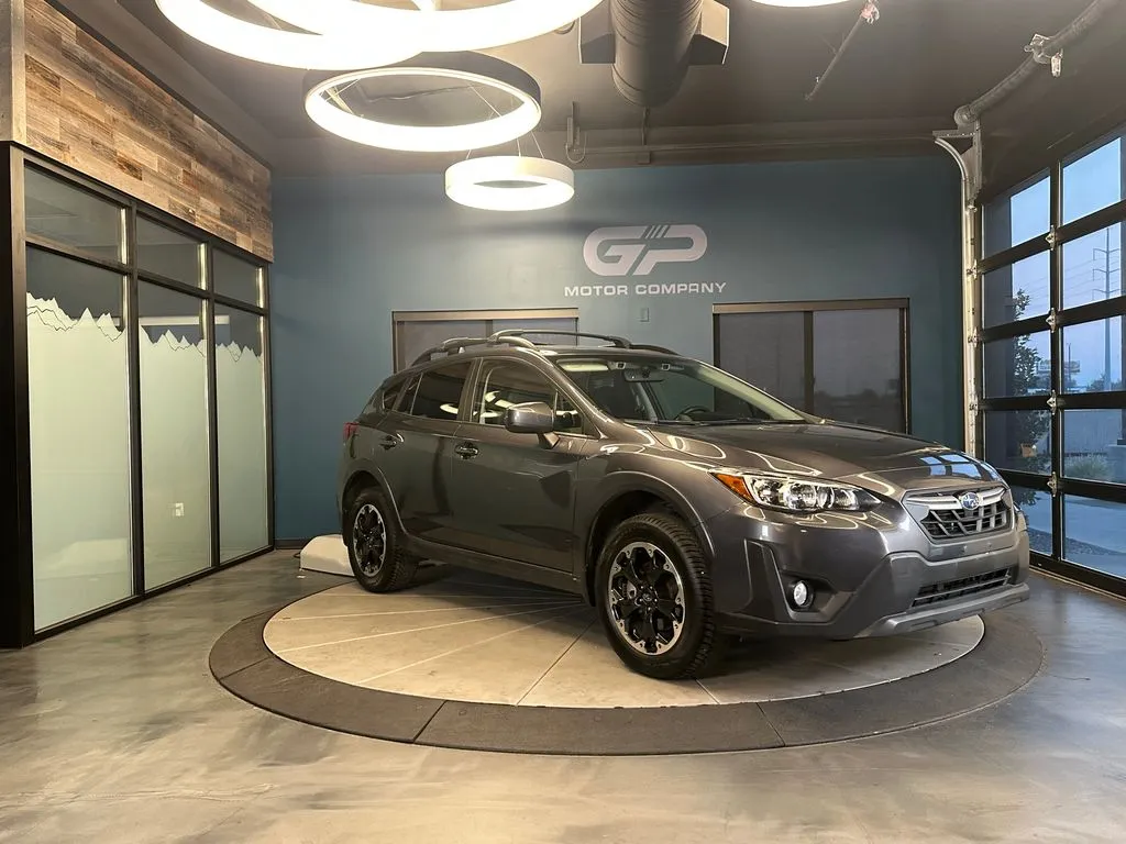 Gray 2021 Subaru Crosstrek Premium for sale in Kaysville, UT