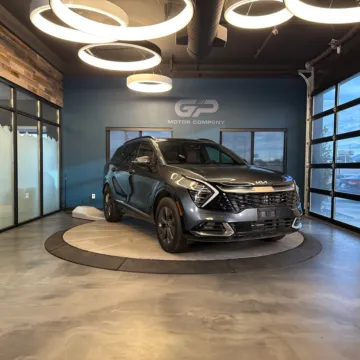 Gray 2025 Kia Sportage Hybrid SX-Prestige for sale in Kaysville, UT