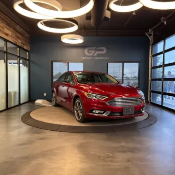 Red 2017 Ford Fusion Titanium for sale in Kaysville, UT