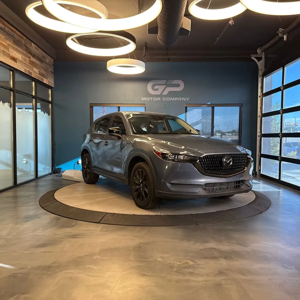 Gray 2021 Mazda CX-5 Carbon Edition Turbo for sale in Kaysville, UT