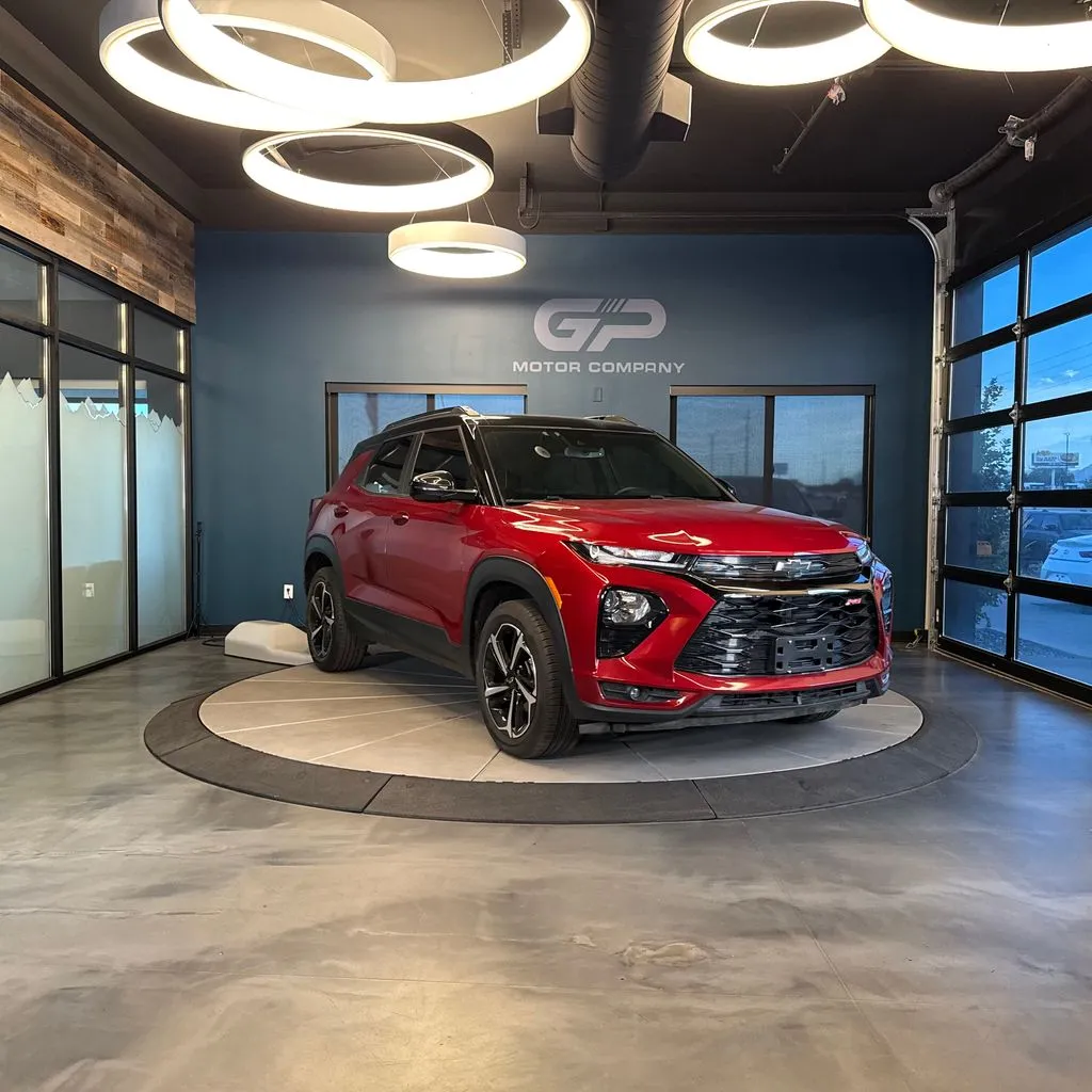 Red 2021 Chevrolet TrailBlazer RS for sale in Kaysville, UT