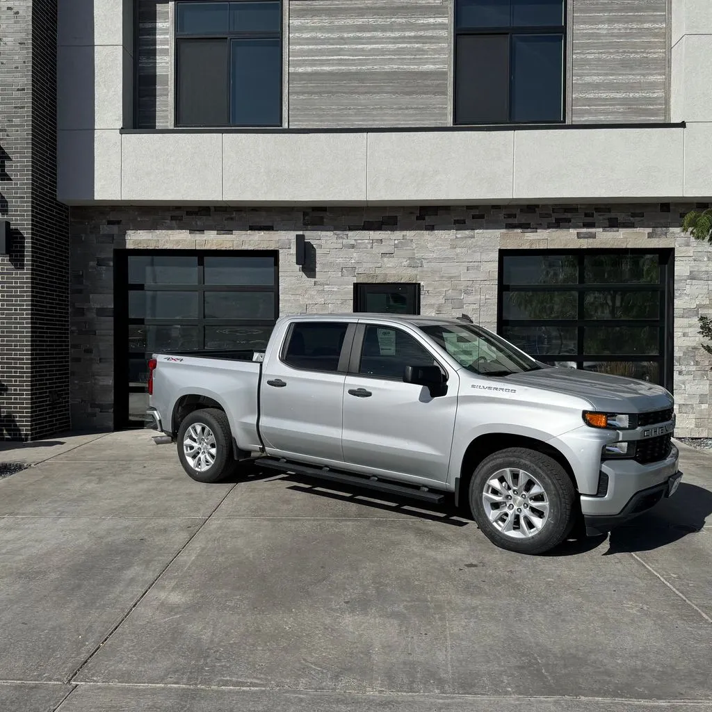 Silver 2019 Chevrolet Silverado 1500 Custom for sale in Kaysville, UT