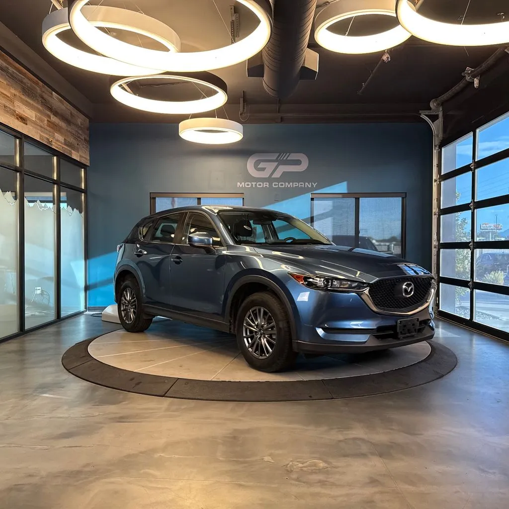 Blue 2017 Mazda CX-5 Sport for sale in Kaysville, UT