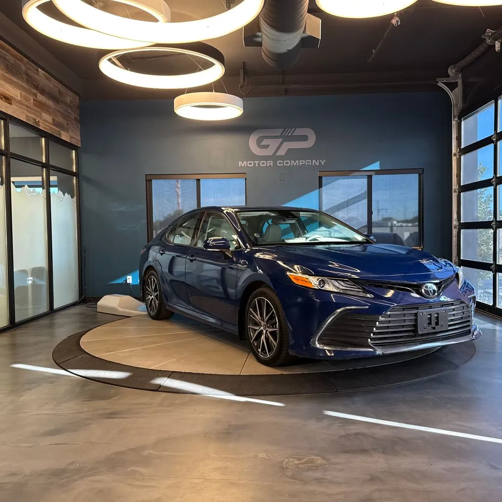 Blue 2023 Toyota Camry XLE for sale in Kaysville, UT