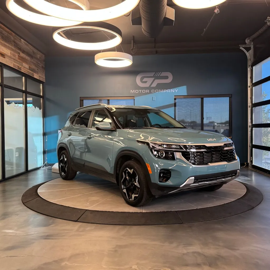Blue 2024 Kia Seltos EX for sale in Kaysville, UT