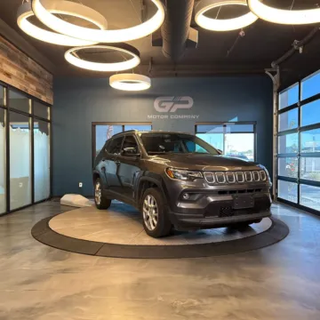 Gray 2022 Jeep Compass Latitude Lux for sale in Kaysville, UT