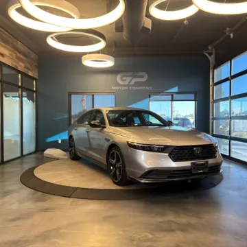 Silver 2023 Honda Accord Hybrid Sport for sale in Kaysville, UT