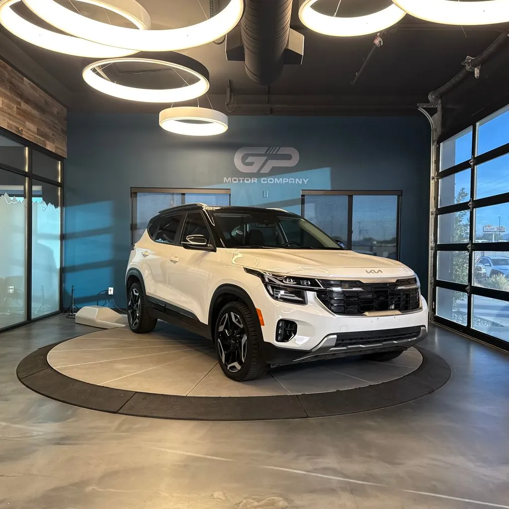 White 2024 Kia Seltos SX for sale in Kaysville, UT