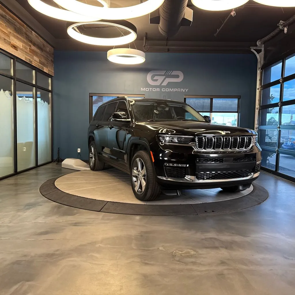 Black 2021 Jeep Grand Cherokee L Limited for sale in Kaysville, UT