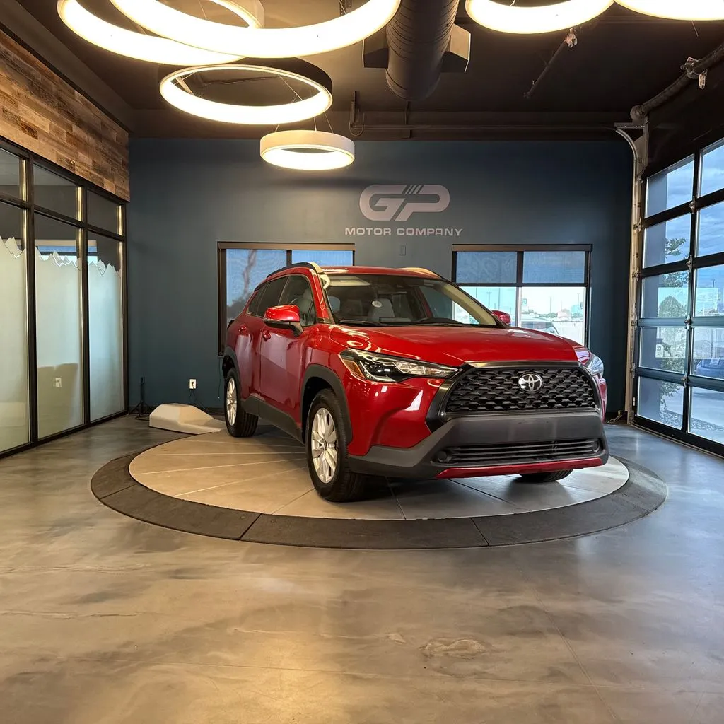 Red 2022 Toyota Corolla Cross LE for sale in Kaysville, UT