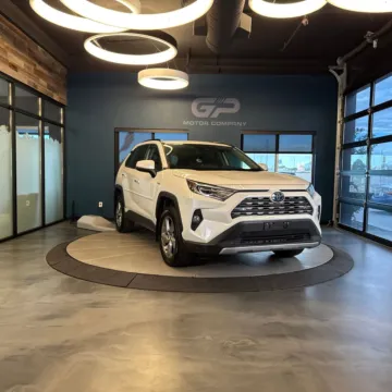 White 2020 Toyota RAV4 Hybrid Limited for sale in Kaysville, UT