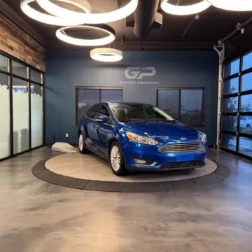 Blue 2018 Ford Focus Titanium for sale in Kaysville, UT