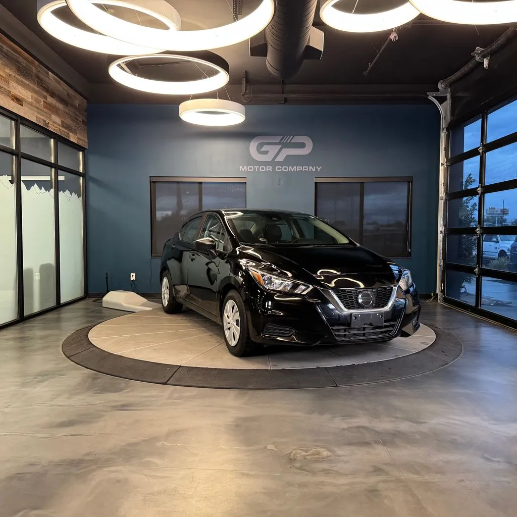Black 2021 Nissan Versa 1.6 S for sale in Kaysville, UT