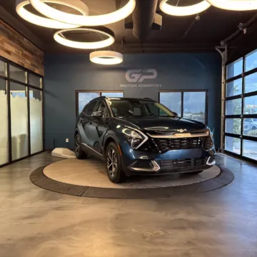Blue 2023 Kia Sportage Hybrid EX for sale in Kaysville, UT