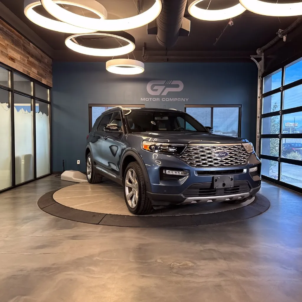 Blue 2020 Ford Explorer Platinum for sale in Kaysville, UT