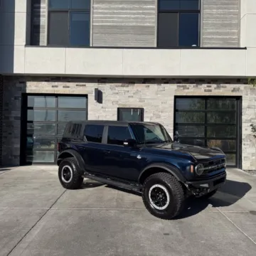 Blue 2021 Ford Bronco Outer Banks for sale in Kaysville, UT