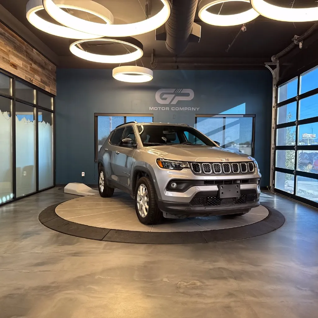 Silver 2023 Jeep Compass Latitude Lux for sale in Kaysville, UT