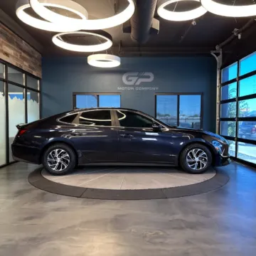 Photos of 2021 Hyundai Sonata Hybrid Blue for sale in Kaysville, UT at GP Motor Company