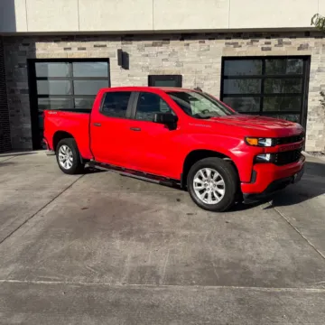 Red 2019 Chevrolet Silverado 1500 Custom for sale in Kaysville, UT