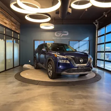 Blue 2021 Nissan Rogue SV for sale in Kaysville, UT