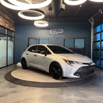 Silver 2022 Toyota Corolla Hatchback SE Nightshade Edition for sale in Kaysville, UT