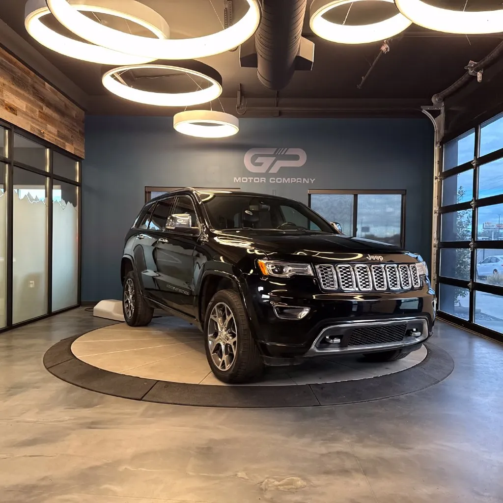 Black 2019 Jeep Grand Cherokee Overland for sale in Kaysville, UT
