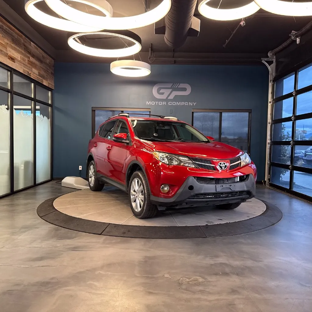 Red 2015 Toyota RAV4 Limited for sale in Kaysville, UT