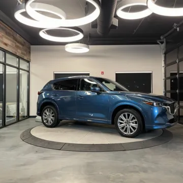 Blue 2023 Mazda CX-5 2.5 Turbo Signature for sale in Kaysville, UT