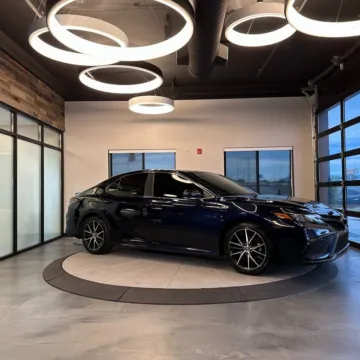 Blue 2022 Toyota Camry SE for sale in Kaysville, UT