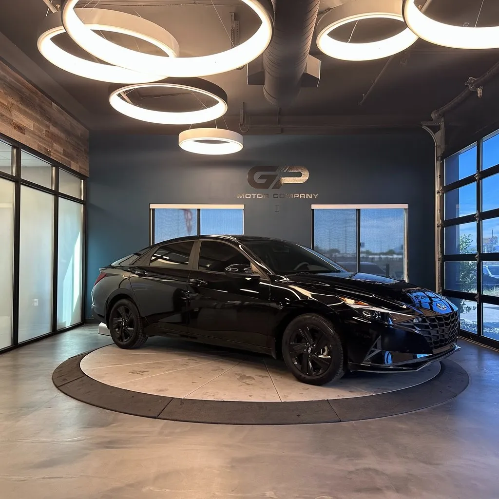 Black 2023 Hyundai Elantra Hybrid Blue for sale in Kaysville, UT