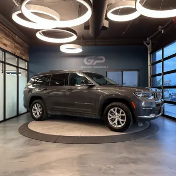 Gray 2021 Jeep Grand Cherokee L Limited for sale in Kaysville, UT