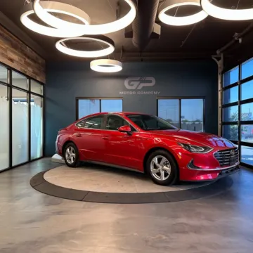 Red 2021 Hyundai Sonata SE for sale in Kaysville, UT