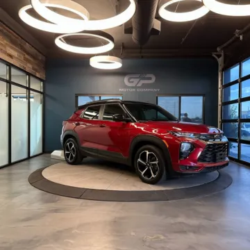 Red 2021 Chevrolet TrailBlazer RS for sale in Kaysville, UT